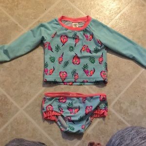 OshKosh Bgosh 18m girl 2 piece swimsuit